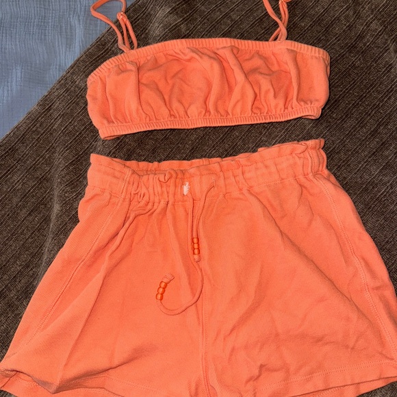 Orange Two-Piece Set - Picture 1 of 4